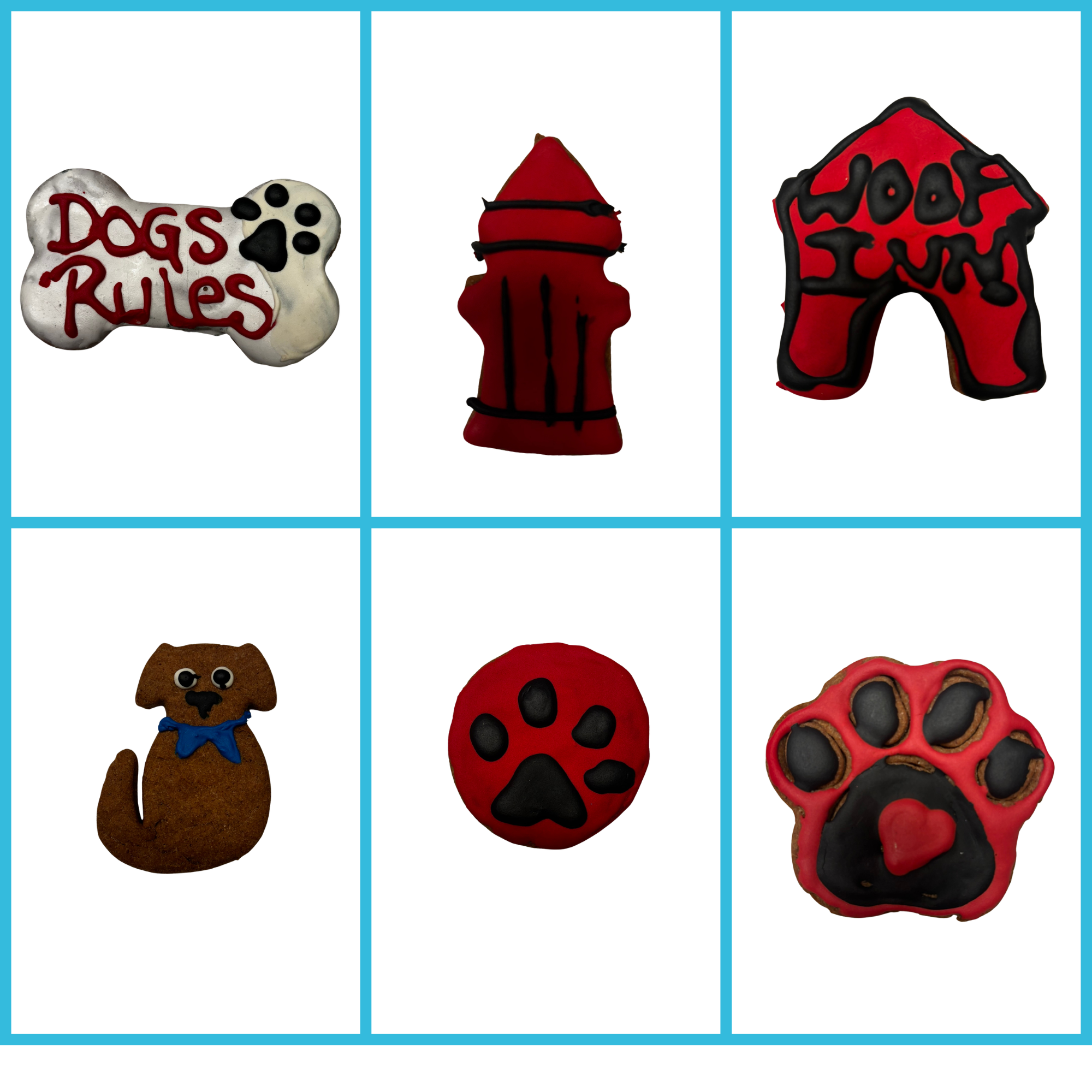 Dog Life Organic Dog Cookie Box Decorated Dog Treats