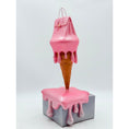 Load image into Gallery viewer, Melty Bag Sculpture - Metallic Pink & Grey Edition - metallic pink pink and grey grey melty bag sculpture, luxury sculpture…
