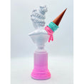 Load image into Gallery viewer, Venus Ice Cream Sculpture - Pink & Blue Gelato Edition - pink and blue gelato venus ice cream sculpture, luxury sculpture…
