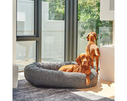 Donut Bed Grey Sheepskin