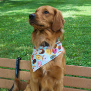 Donuts Tie Dog Bandana
