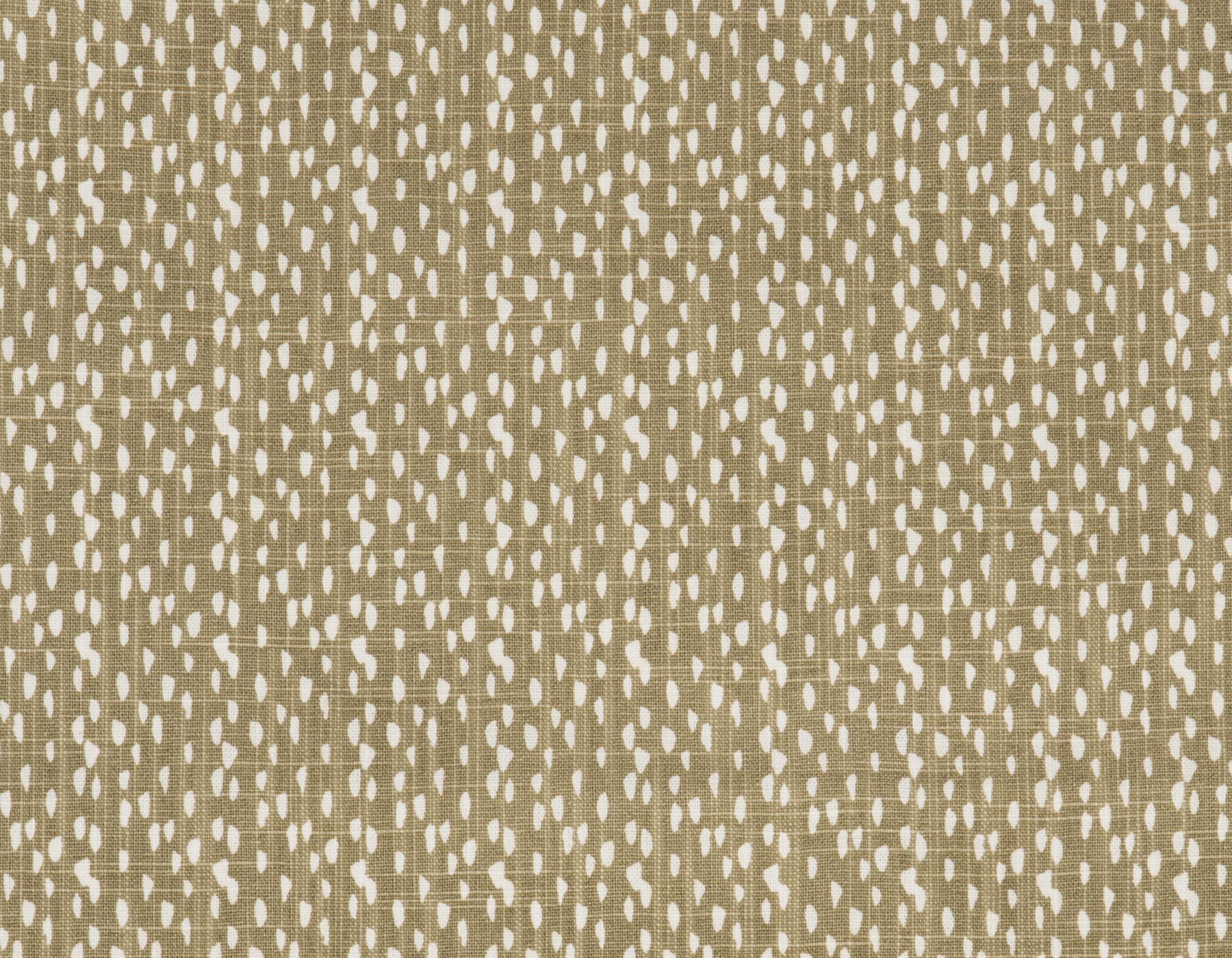 Tan fabric with a Dottie pattern featuring white dots, part of the Southlake Paws Blanket and Bone Toy Set.
