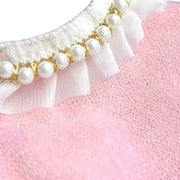 Dream Pearls Dog Sweater Pink