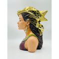 Load image into Gallery viewer, Dryope Sculpture - Gold Chrome Helmet - gold chrome helmet dryope sculpture, luxury sculpture, product image 4
