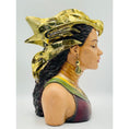 Load image into Gallery viewer, Dryope Sculpture - Gold Chrome Helmet - gold chrome helmet dryope sculpture, luxury sculpture, product image 3
