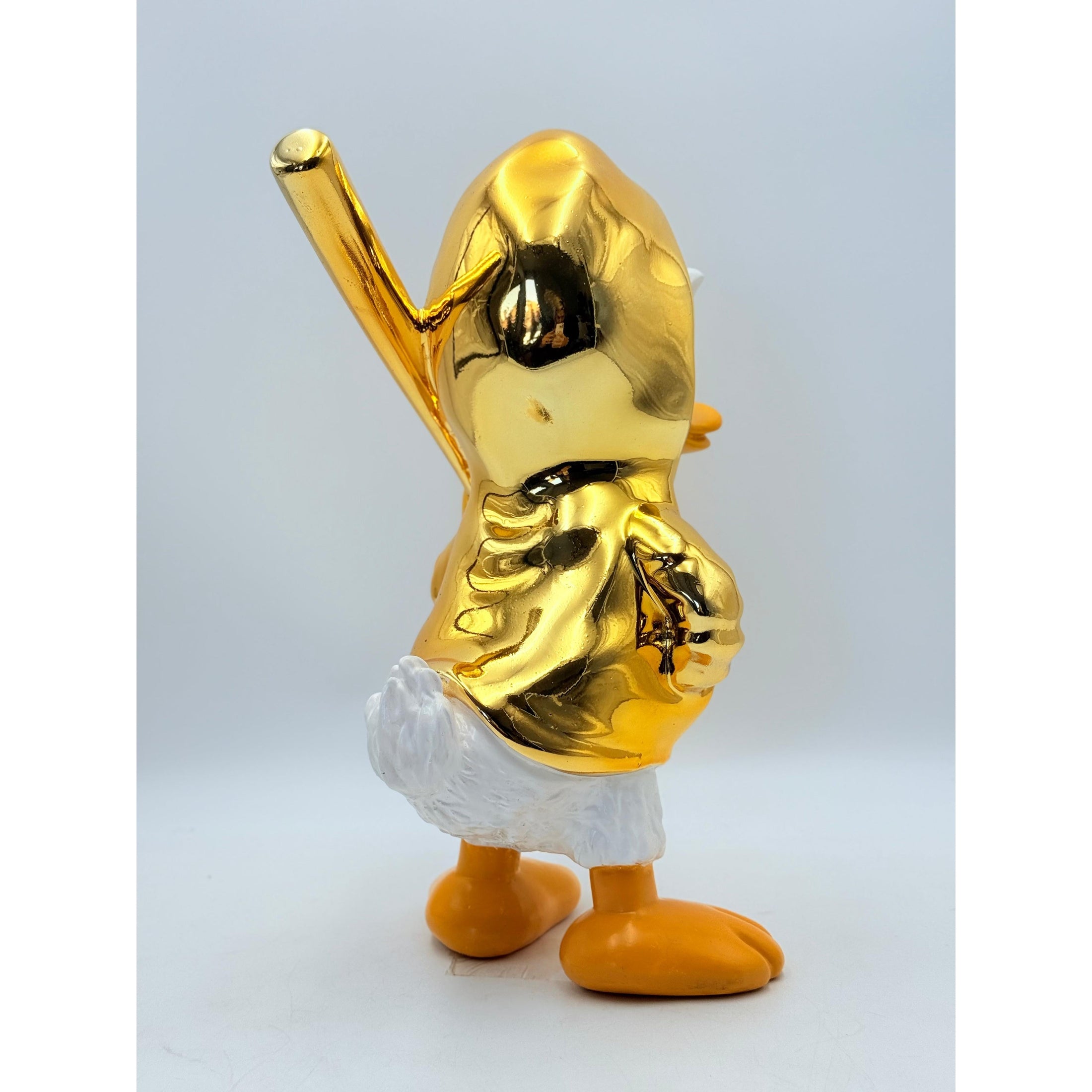 DUXX Sculpture - Gold Chrome Edition - gold chrome duxx sculpture, luxury sculpture, product image 3