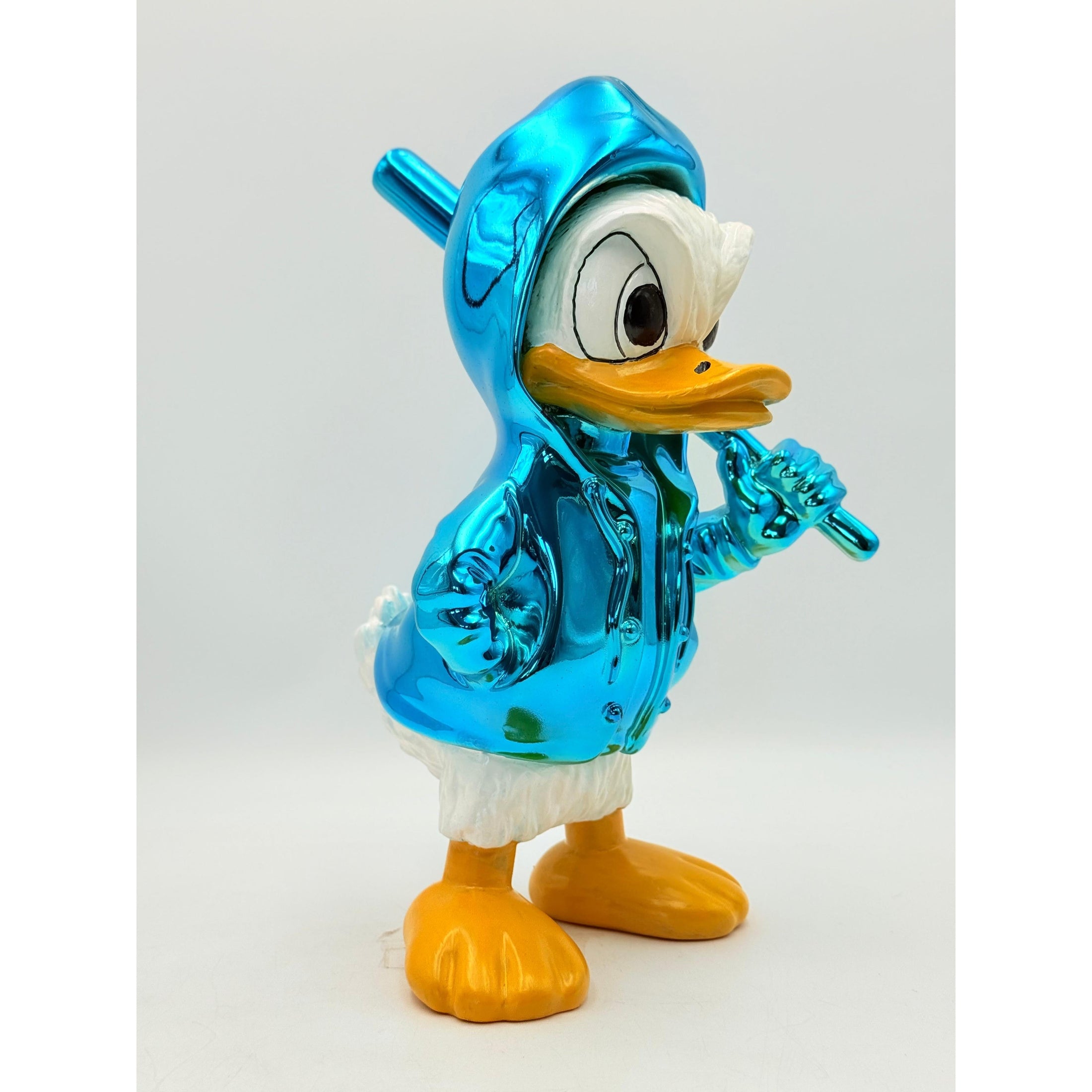 DUXX Sculpture - Blue Chrome Edition - blue chrome duxx sculpture, luxury sculpture, product image 5
