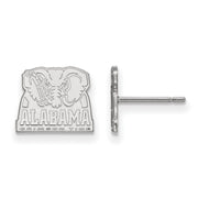 Sterling Silver University of Alabama XS (Tiny) Logo Post Earrings