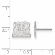 Sterling Silver University of Alabama XS (Tiny) Logo Post Earrings
