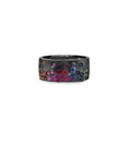 Load image into Gallery viewer, OLIVE & CHAIN Rainbow Celestial Cigar Band - Yellow Gold, 6.5
