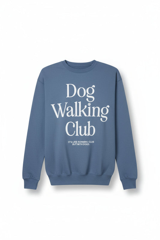 Dog Walking Club | Unisex Sweatshirt | White Font