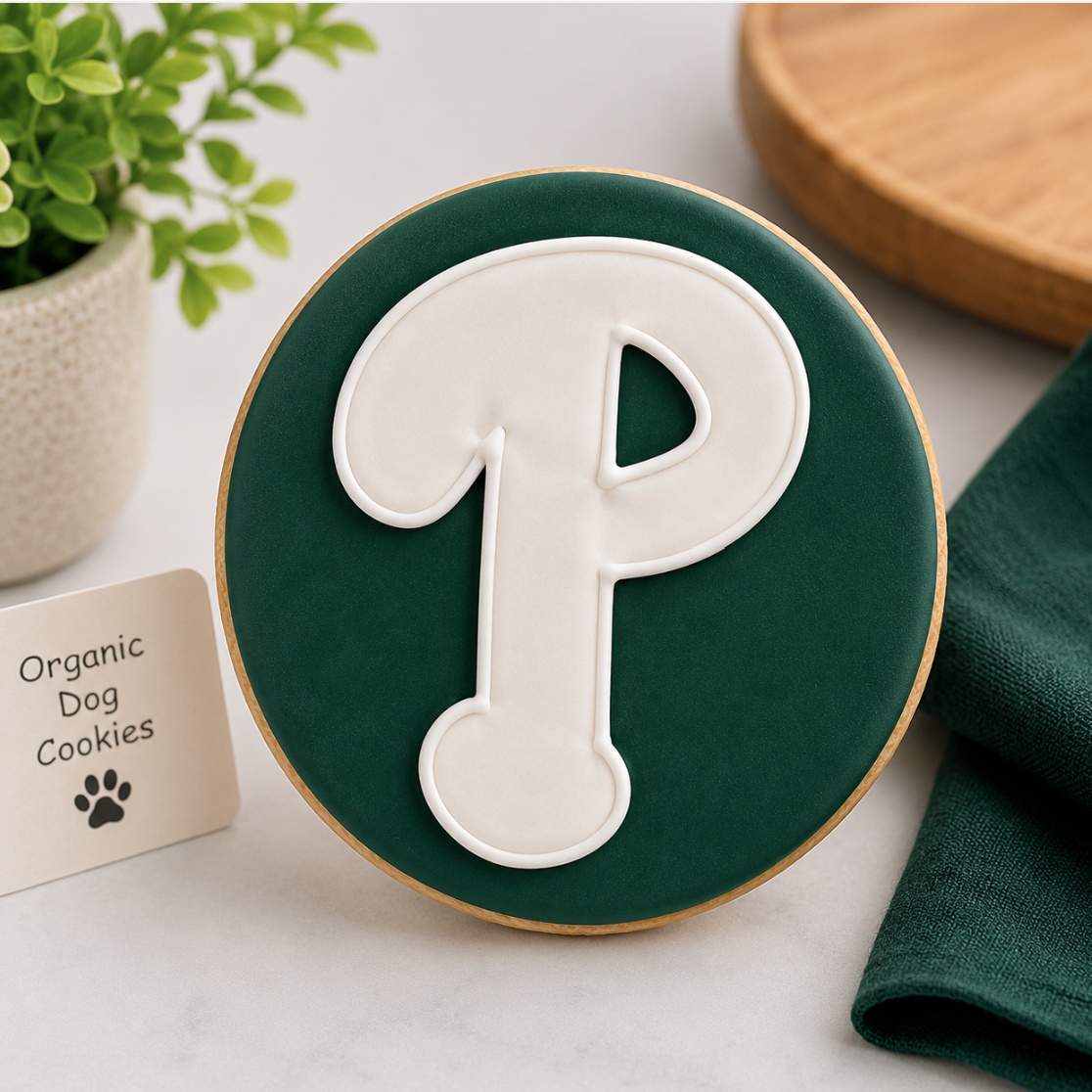 Organic Football Sports Team Cookies Dog Treats
