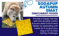 Load image into Gallery viewer, Autumn eMat - Enrichment Lick Mat For Dogs and Cats| Fall Leaves Design | SodaPup
