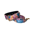 Load image into Gallery viewer, Floral Print Italian Leather Classic Collar & Leash Set
