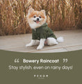 Load image into Gallery viewer, BOWERY RAINCOAT - GREEN
