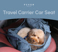 Load image into Gallery viewer, Puff Guard Dog Car Seat - Blue
