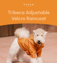 Load image into Gallery viewer, Tribeca adjustable velcro raincoat - Egg Yolk
