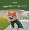 Load image into Gallery viewer, Pet Sweater Vest - Green
