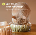 Load image into Gallery viewer, Puff Pet Bowl - Gradient Olive
