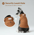 Load image into Gallery viewer, Reversible Dog Vest Jacket - Orange Grey

