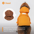 Load image into Gallery viewer, Tribeca adjustable velcro raincoat - Egg Yolk
