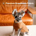 Load image into Gallery viewer, Pet Sweater Vest - Toffee Orange
