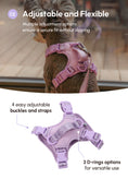 Load image into Gallery viewer, NO PULL ACTIVE  PET HARNESS - MINT PURPLE
