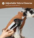 Load image into Gallery viewer, Reversible Dog Vest Jacket - Orange Grey
