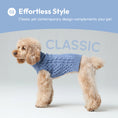 Load image into Gallery viewer, Pet Sweater Vest - Ice Blue
