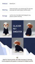 Load image into Gallery viewer, GLACIER PET SWEATER - NAVY
