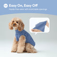 Load image into Gallery viewer, Pet Sweater Vest - Ice Blue
