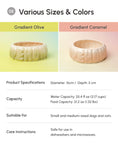 Load image into Gallery viewer, Puff Pet Bowl - Gradient Caramel
