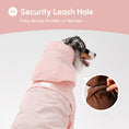 Load image into Gallery viewer, Tribeca adjustable velcro raincoat - Light Pink
