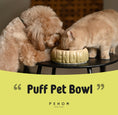 Load image into Gallery viewer, Puff Pet Bowl - Gradient Olive
