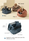 Load image into Gallery viewer, Puff Guard Dog Car Seat - Blue
