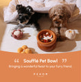 Load image into Gallery viewer, Soufflé Pet Bowl - Amber Orange
