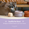 Load image into Gallery viewer, Soufflé Pet Bowl - Purple
