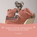 Load image into Gallery viewer, Puff Guard Dog Car Seat - Pink
