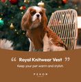 Load image into Gallery viewer, Pet Sweater Vest - Toffee Orange
