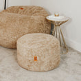 Load image into Gallery viewer, Pouf Footstool - Faux Fur
