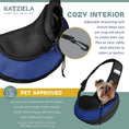 Load image into Gallery viewer, Expandable Sling Bag - Front Shoulder Pet Carrier for Small Dog, Cat and Puppy
