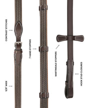 ExionPro Rubber Web Reins 