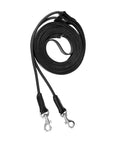 Load image into Gallery viewer, ExionPro Leather Draw Reins with Round Elastic
