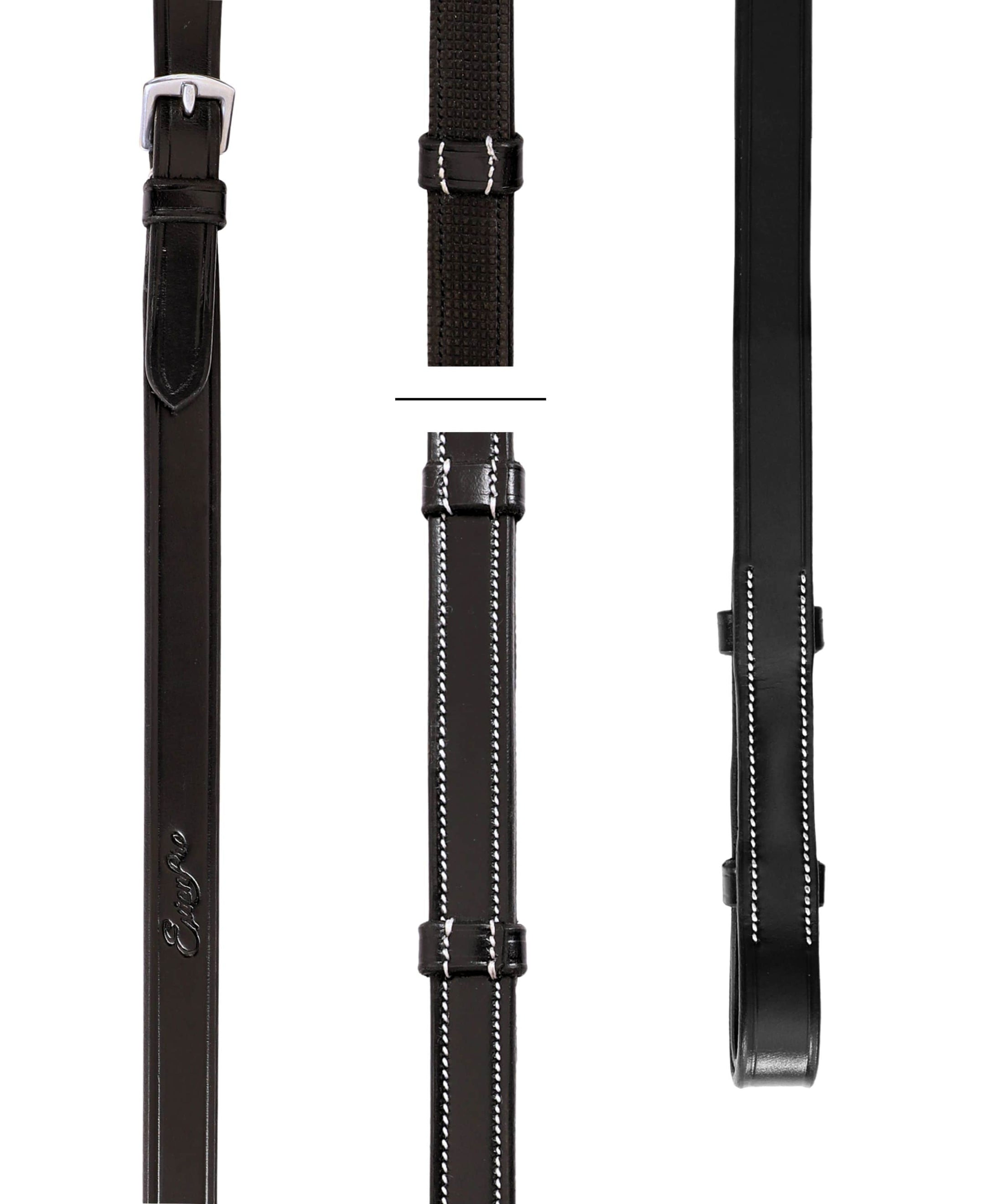 ExionPro Anatomical Combined Flash Bridle with Reins