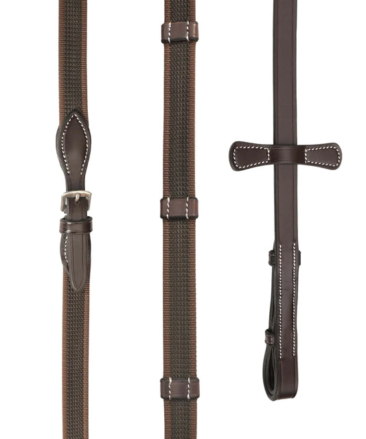 ExionPro Rubberized Web Reins 