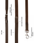 Load image into Gallery viewer, ExionPro Web & Leather Draw Reins
