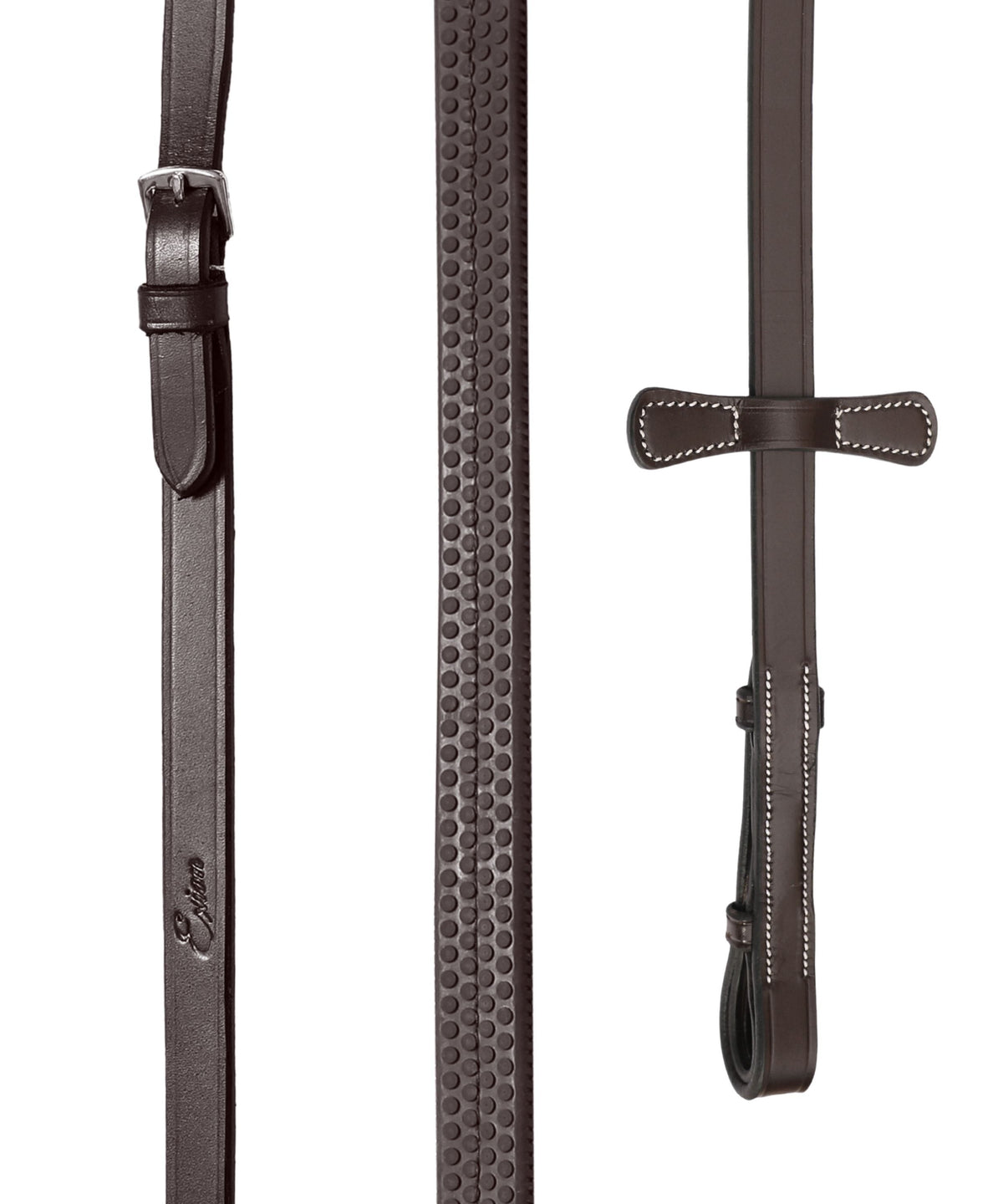 ExionPro Designer Fancy Stitched Bridle with Flash and Rubber Reins