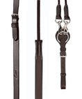 Load image into Gallery viewer, ExionPro Rope & Leather Draw Reins with Girth Ring
