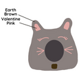 Load image into Gallery viewer, Girl Cat Design | Ear Style Cave
