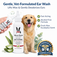 Load image into Gallery viewer, Southlake Paws Instant Ear Cleaner for Dogs, 4 oz or 12 oz bottle, with aloe eucalyptus scent, featuring a happy dog.
